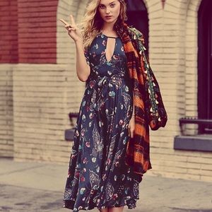 Free People Bonnie midi dress